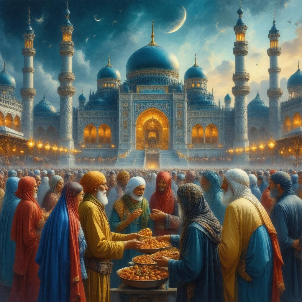 AI-created image of Eid