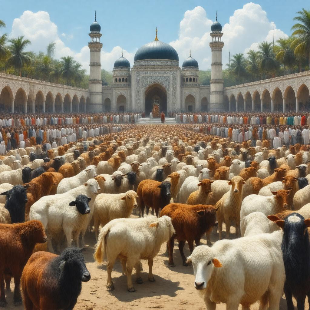 AI-created image of Eid al-Adha
