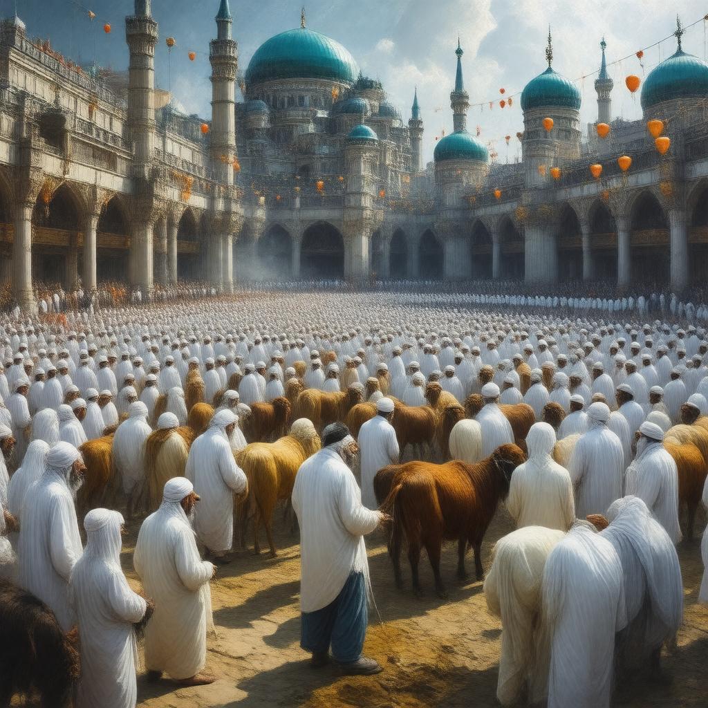 AI-created image of Eid al-Adha (Islam)