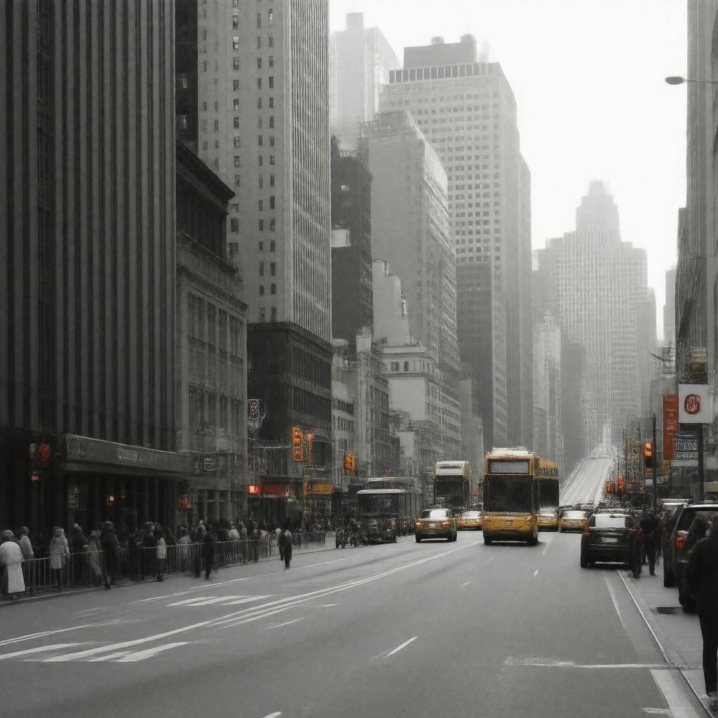 AI-created image of Eighth Street