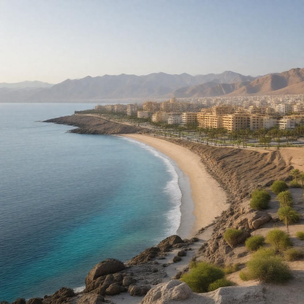 AI-created image of Eilat