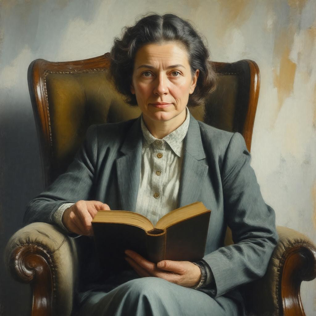 Click to view larger image AI-created image of Eileen O'Shaughnessy