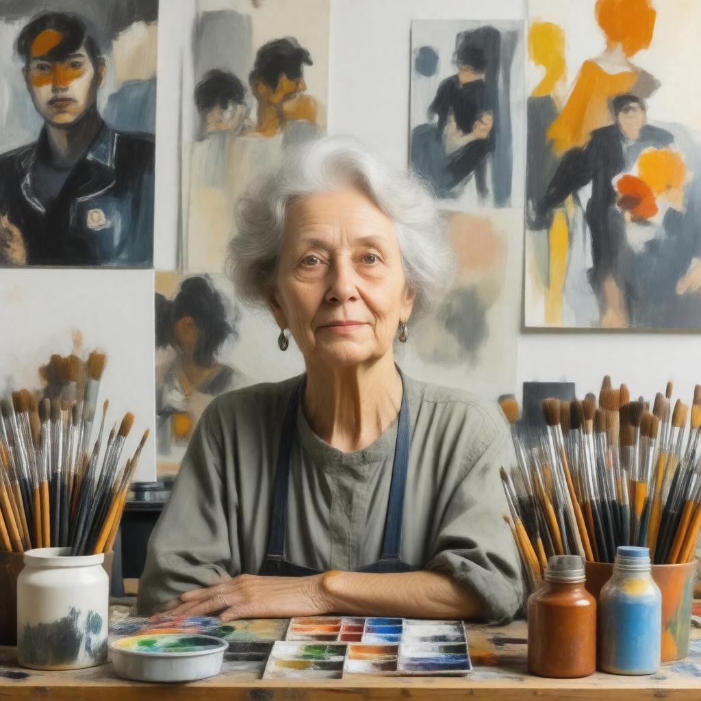 Click to view larger image AI-created image of Eileen Sprague