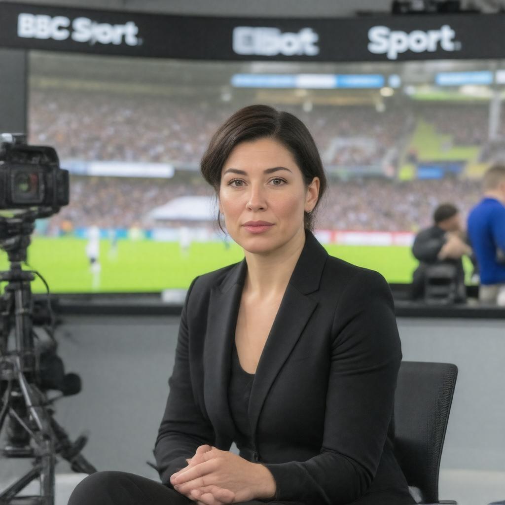 Click to view larger image AI-created image of Eilidh Barbour