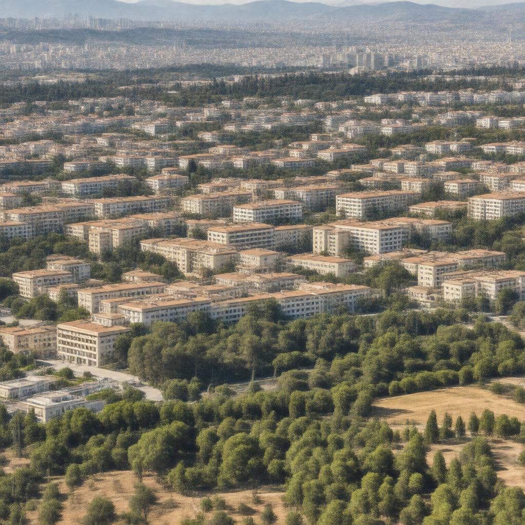 AI-created image of Ein Kerem Campus