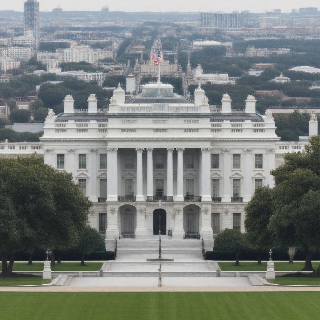 Click to view larger image AI-created image of Eisenhower Executive Office Building