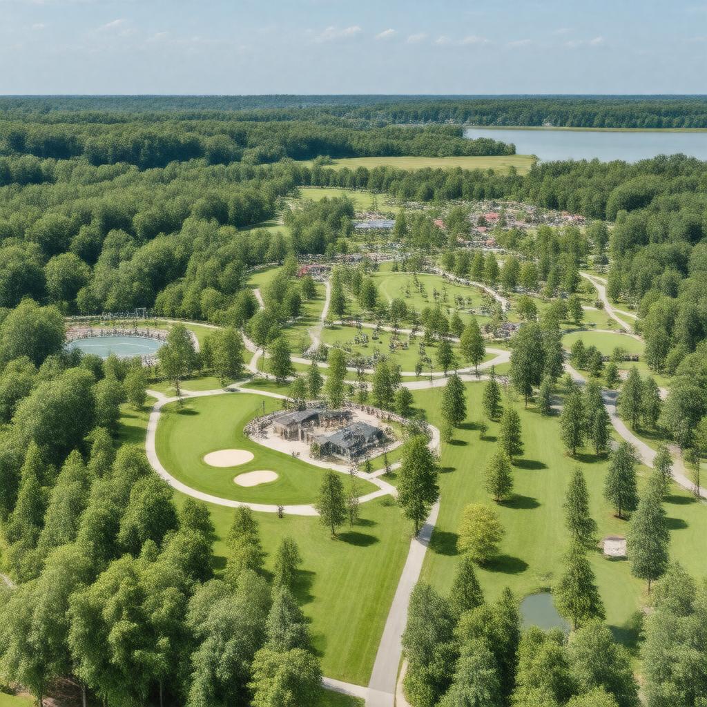 AI-created image of Eisenhower Park