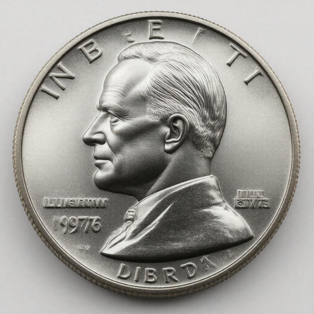 AI-created image of Eisenhower dollar