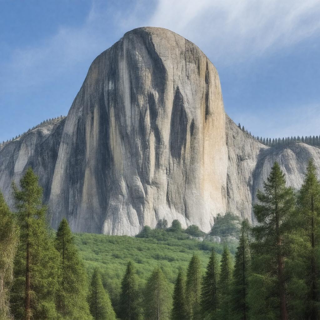 AI-created image of El Capitan