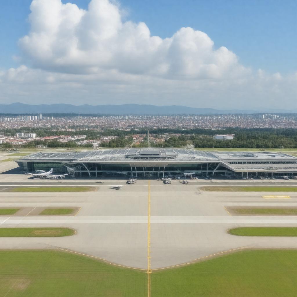 AI-created image of El Dorado International Airport