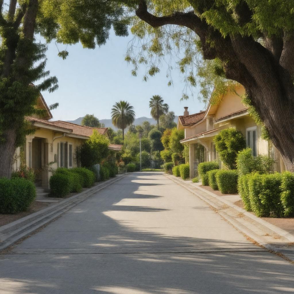 AI-created image of El Granada Village