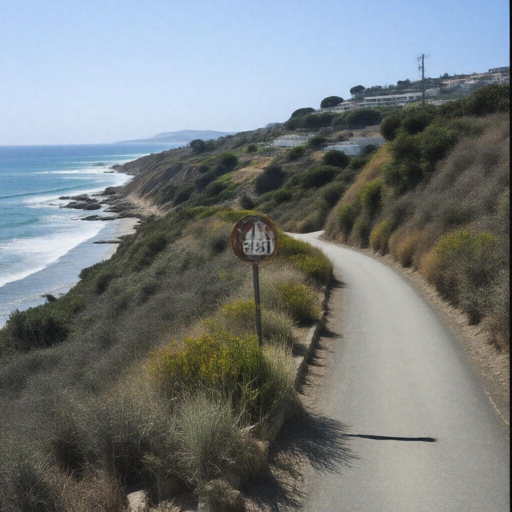 AI-created image of El Granada