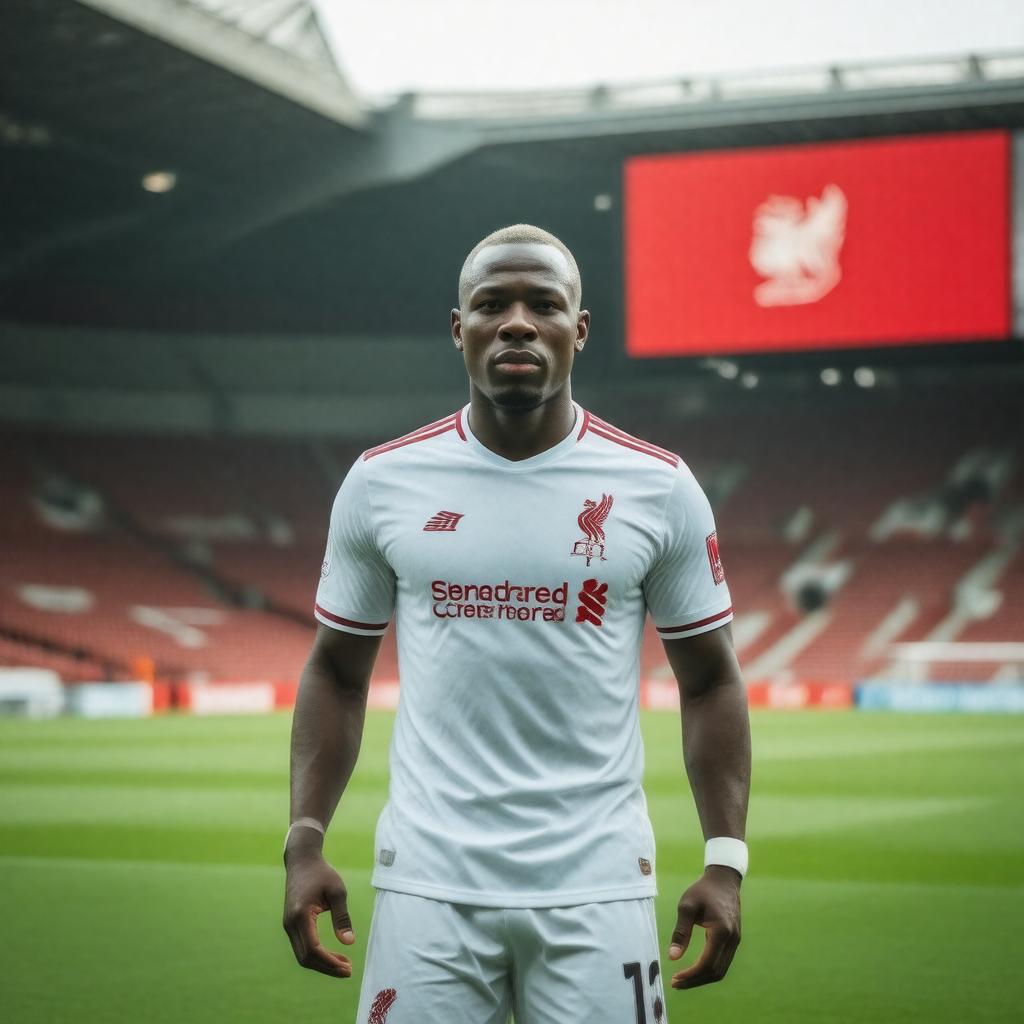 Click to view larger image AI-created image of El Hadji Diouf