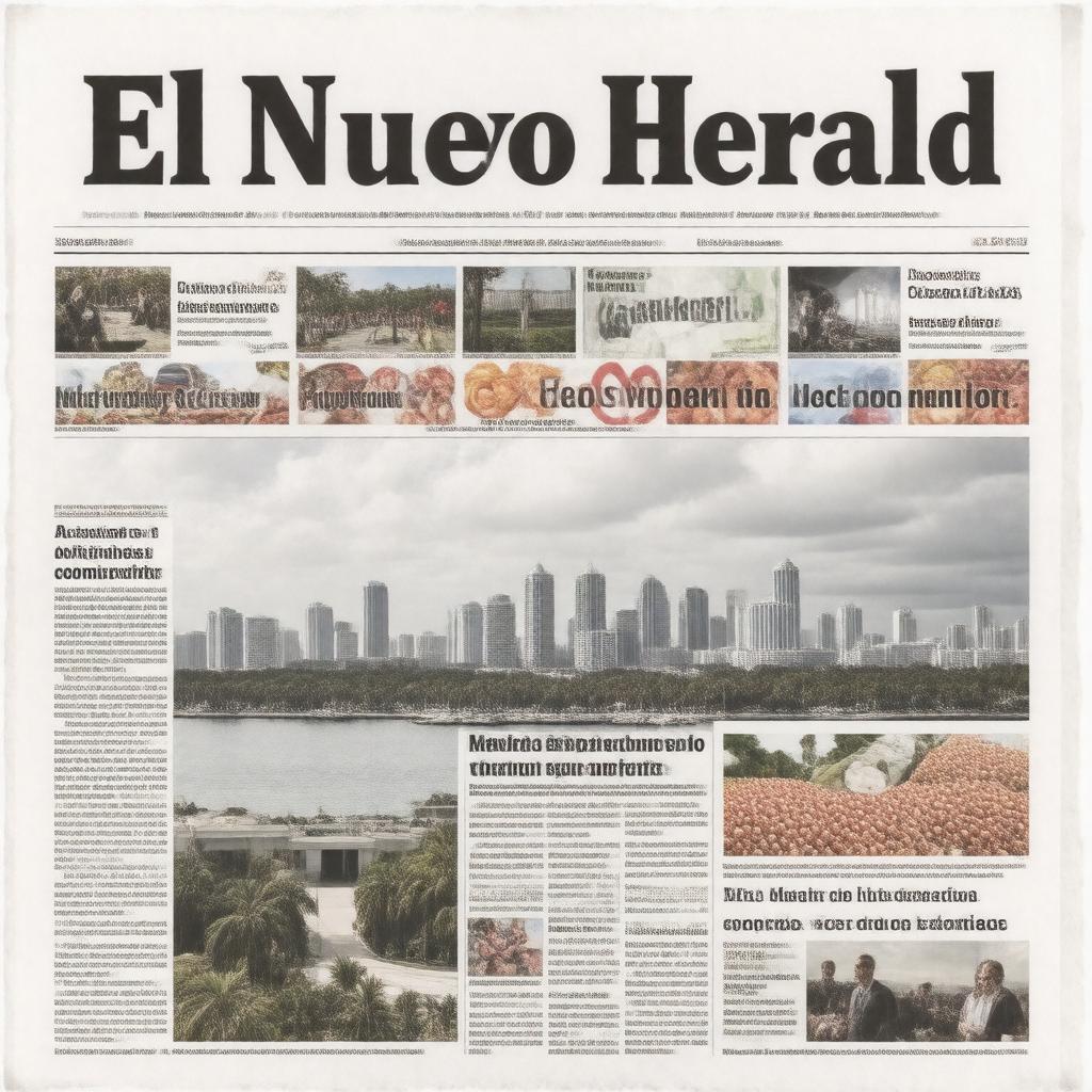 Click to view larger image AI-created image of El Nuevo Herald