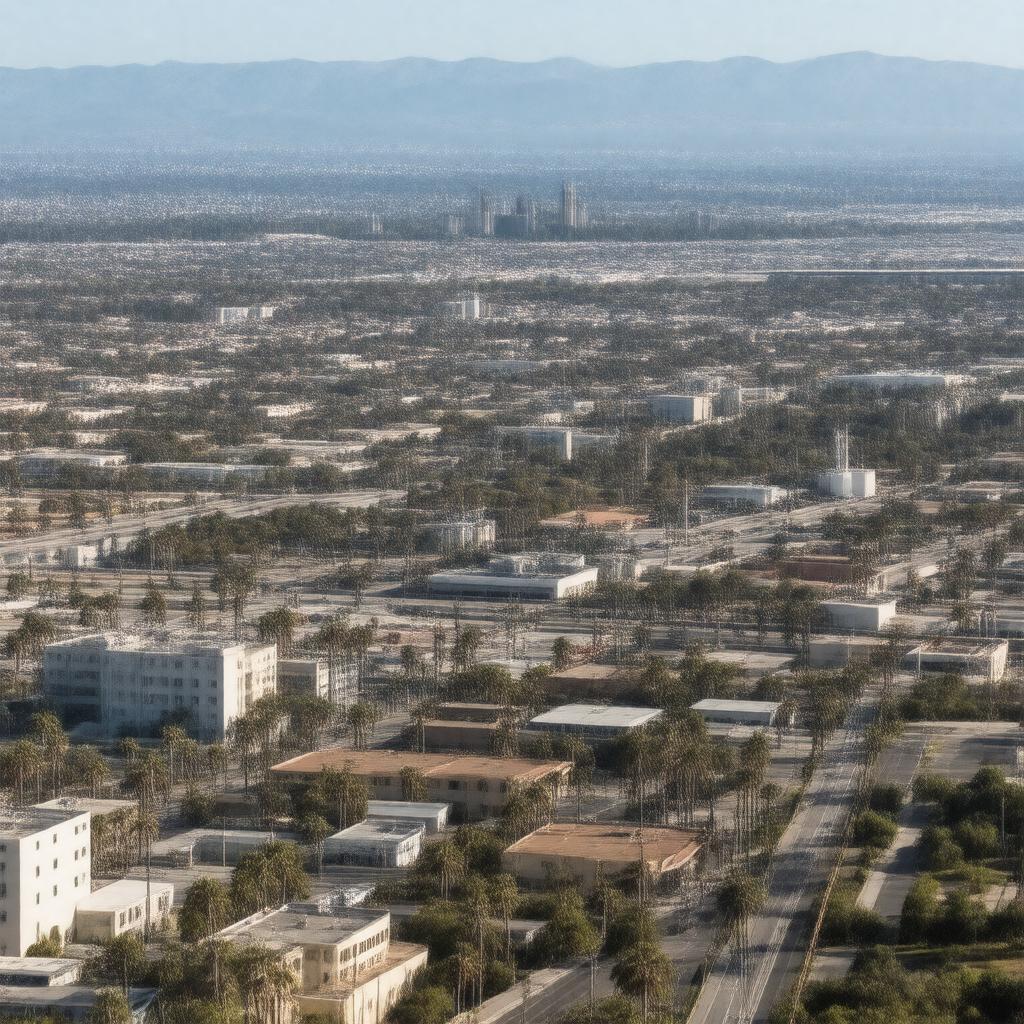 AI-created image of El Segundo, California