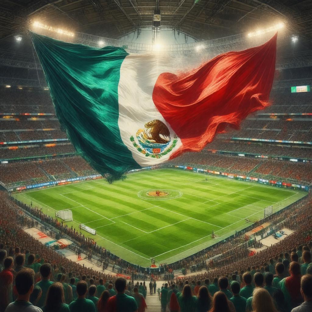 AI-created image of El Tricolor
