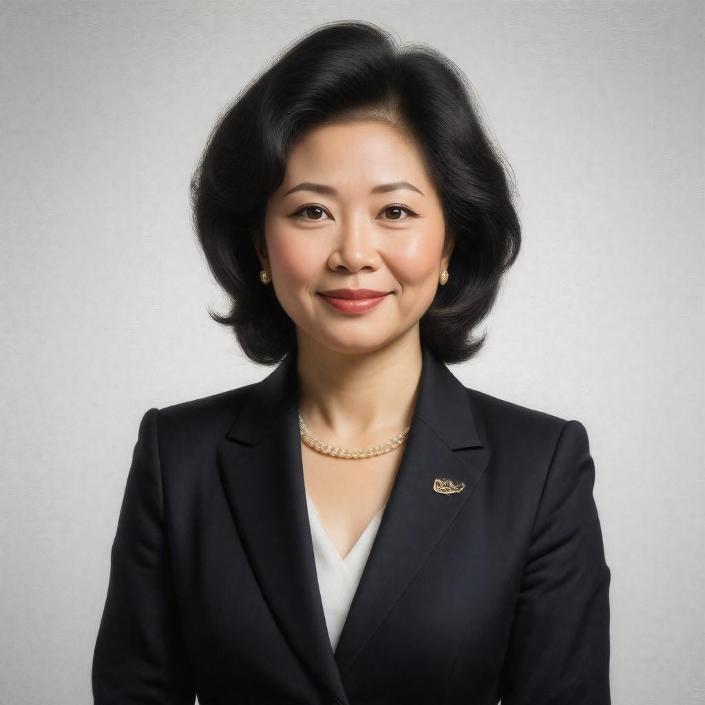 AI-created image of Elaine Chao