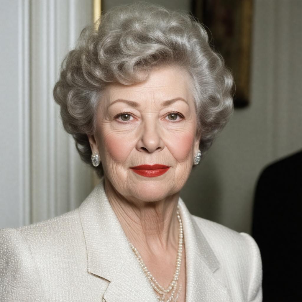 AI-created image of Elaine Stritch
