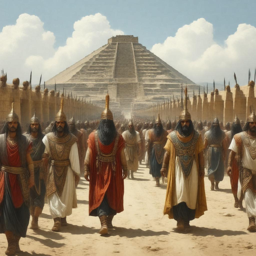 Click to view larger image AI-created image of Elamites