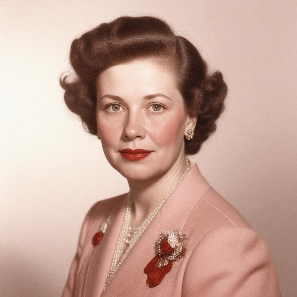 AI-created image of Eleanor Butler Alexander