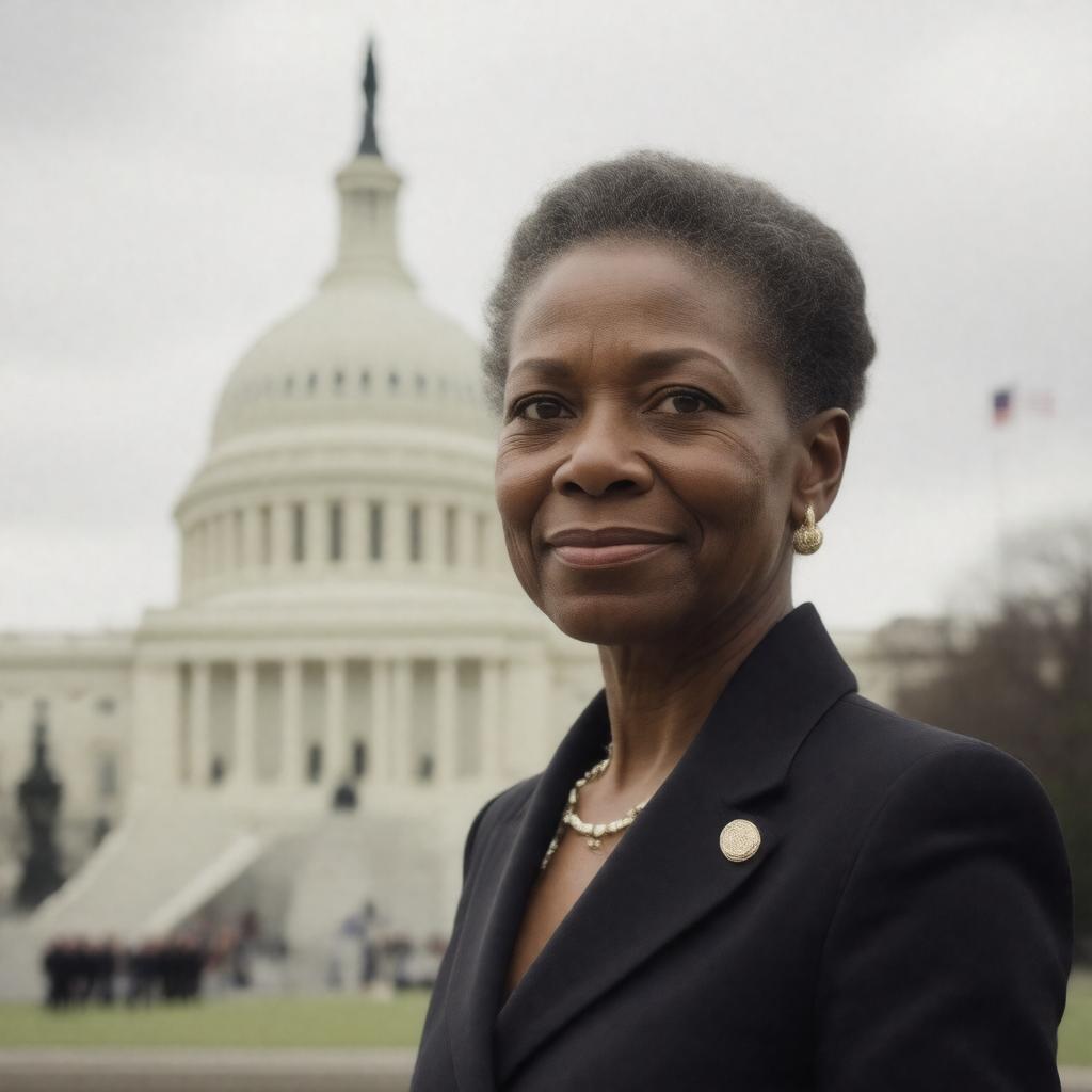 AI-created image of Eleanor Holmes Norton