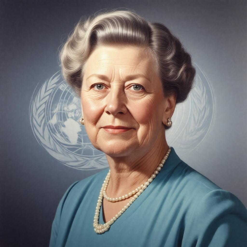 AI-created image of Eleanor Roosevelt