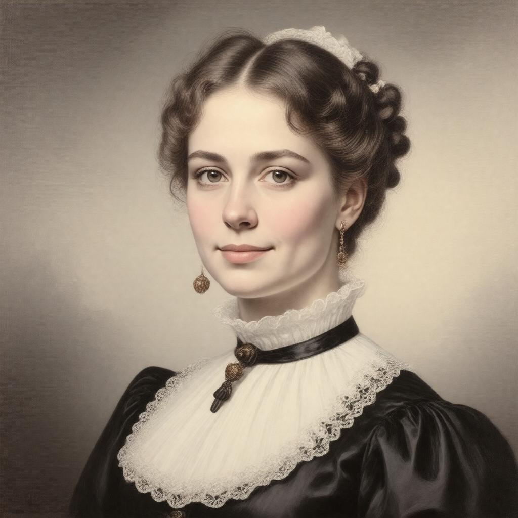 Click to view larger image AI-created image of Eleanore Mary Caroline Arnold