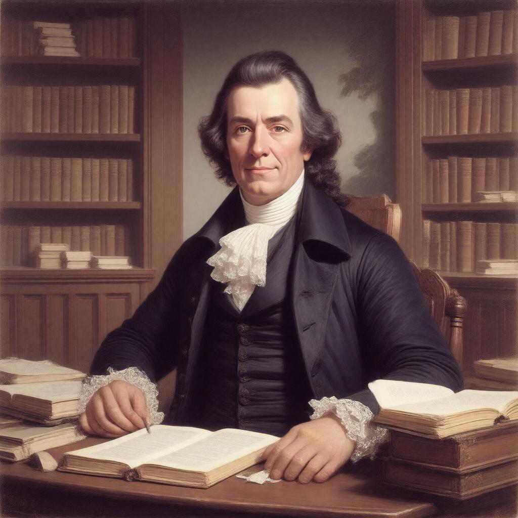 AI-created image of Eleazar Wheelock