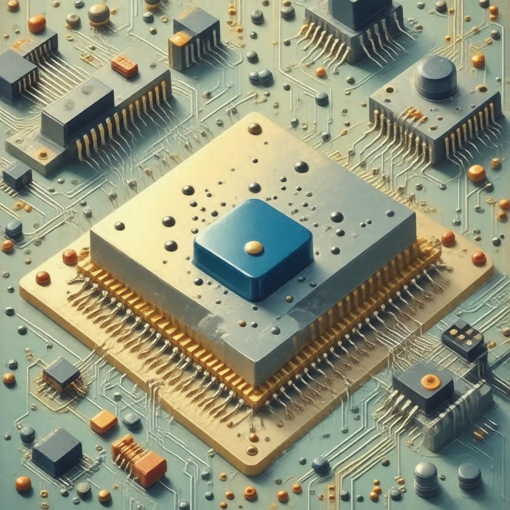 Click to view larger image AI-created image of Electrons and Holes in Semiconductors