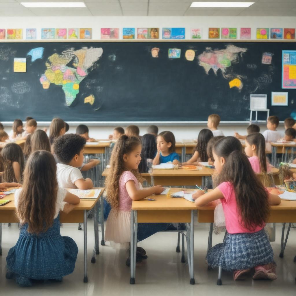 AI-created image of Elementary and Secondary Education Act (ESEA)