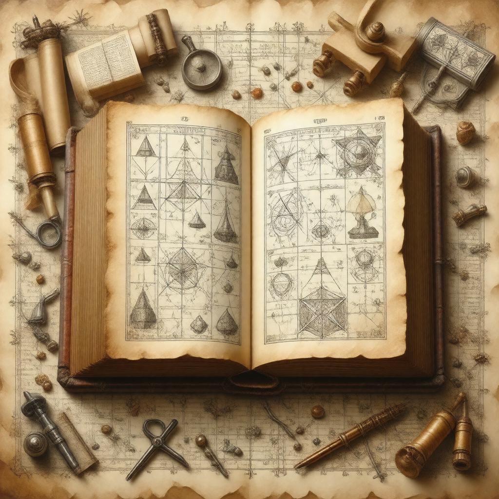 AI-created image of Elements of Geometry