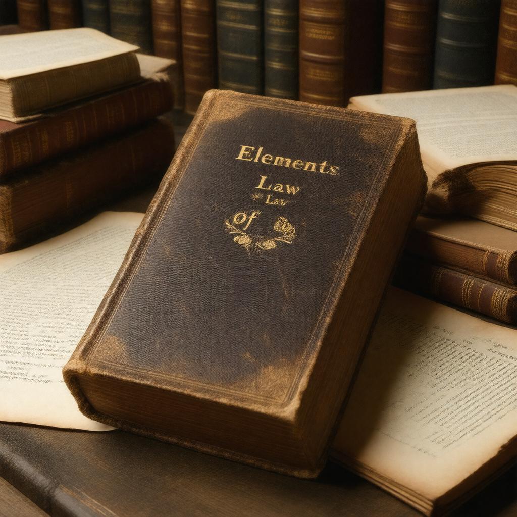 AI-created image of Elements of Law