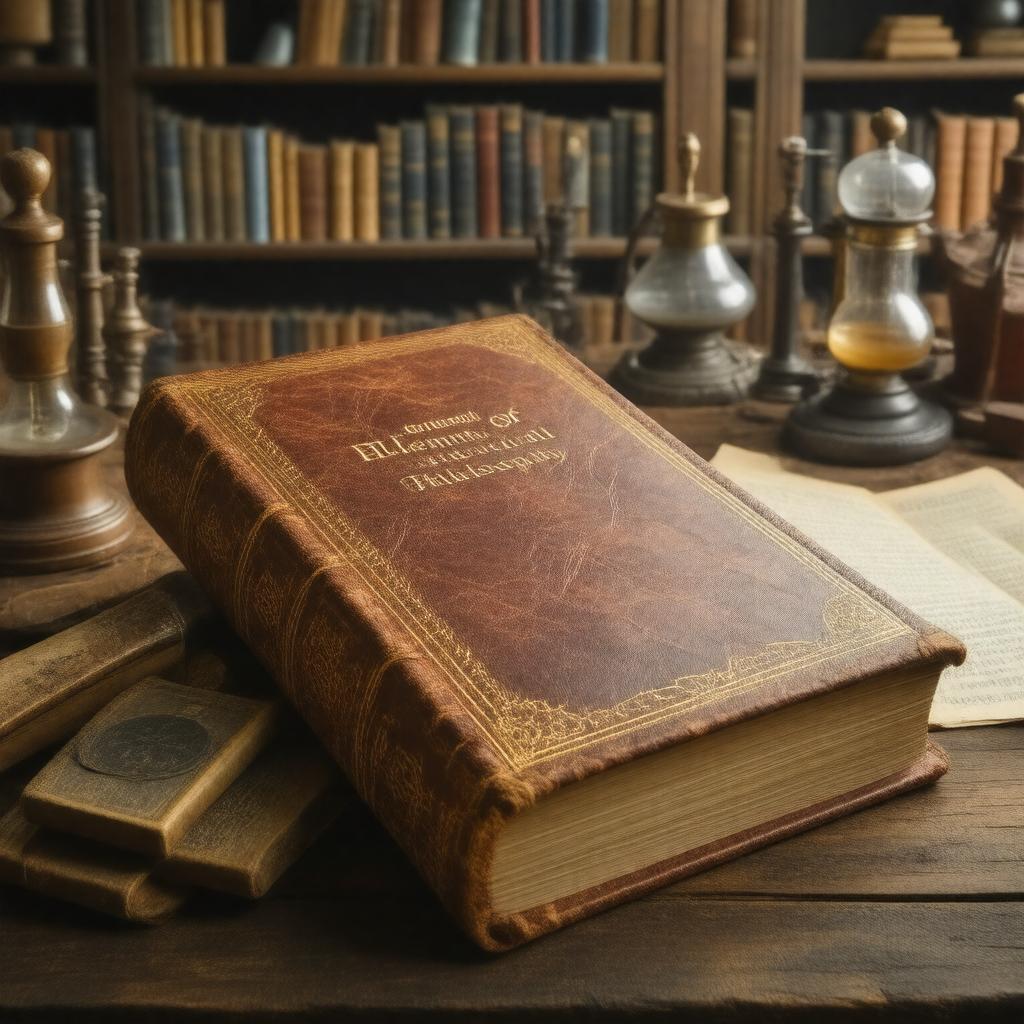 AI-created image of Elements of Natural Philosophy