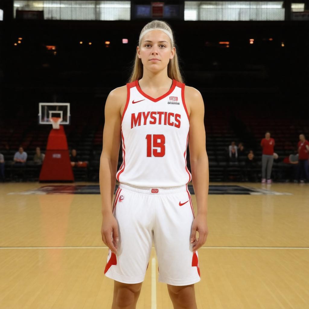 AI-created image of Elena Delle Donne