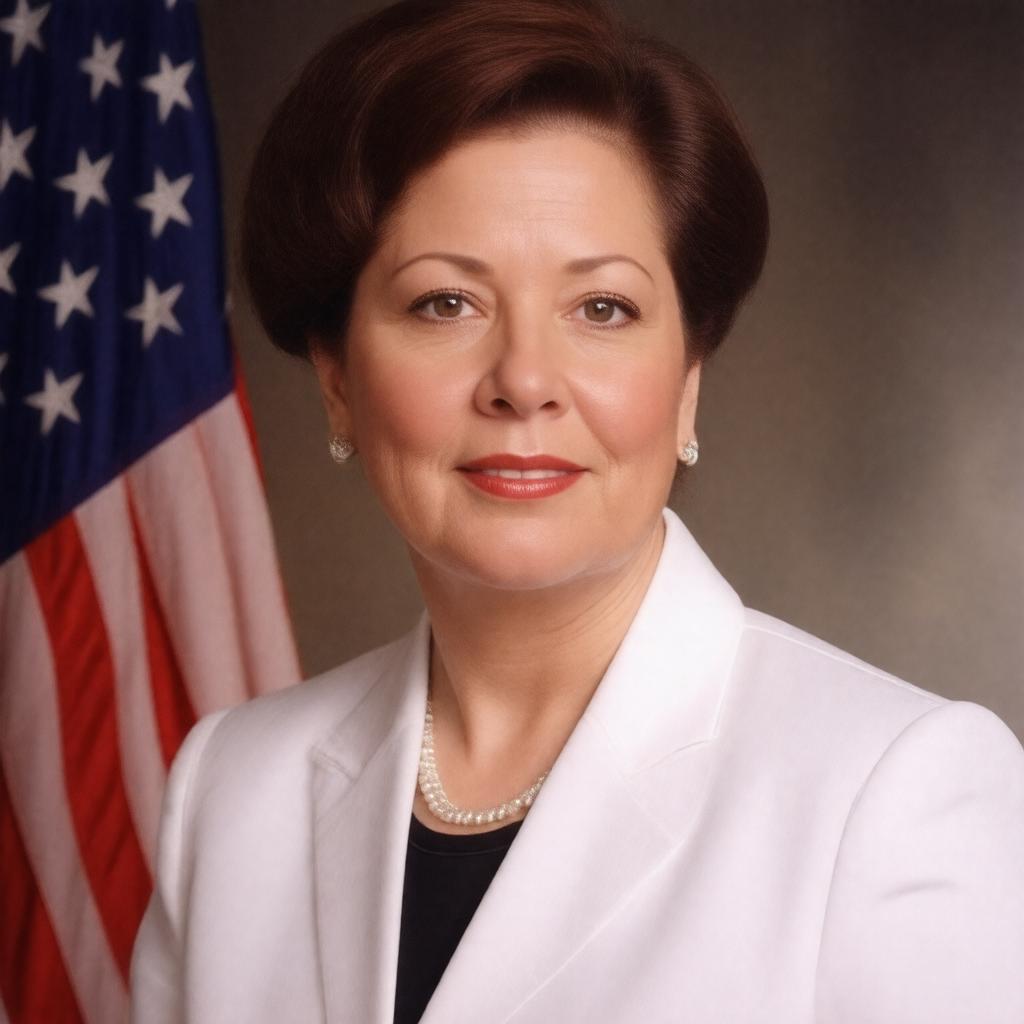 AI-created image of Elena Kagan