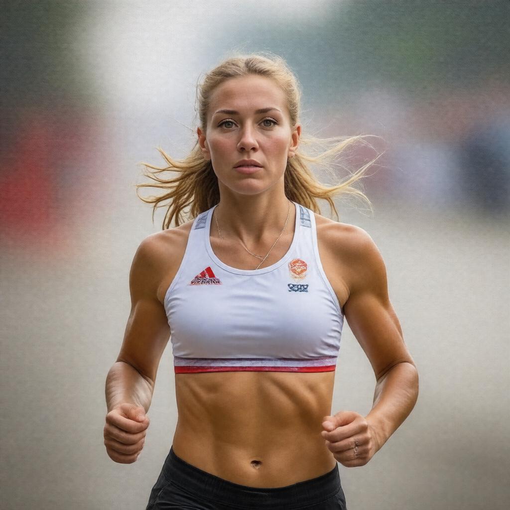 AI-created image of Elena Lashmanova