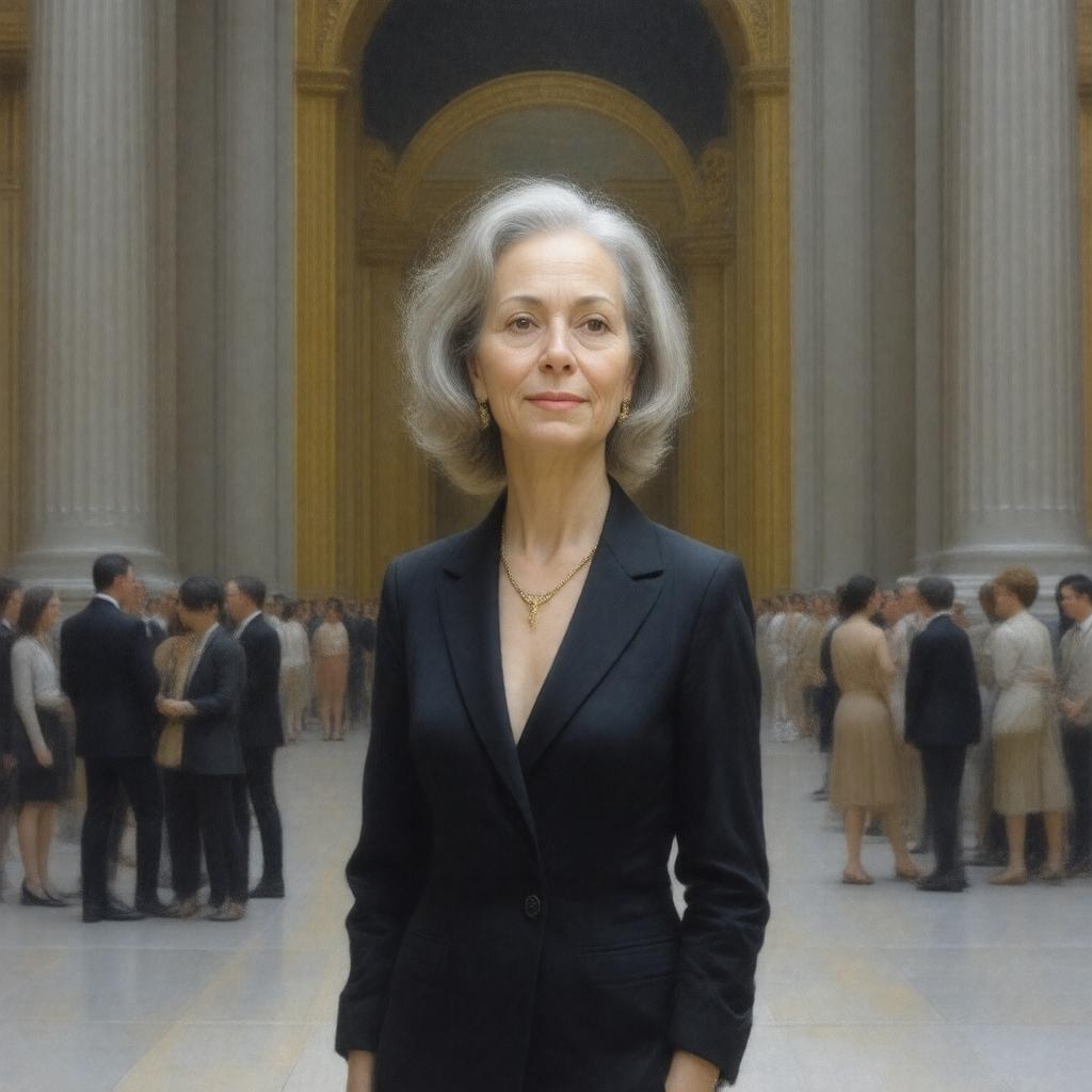 AI-created image of Elena Propper de Callejón