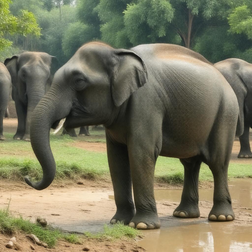 AI-created image of Elephantastic