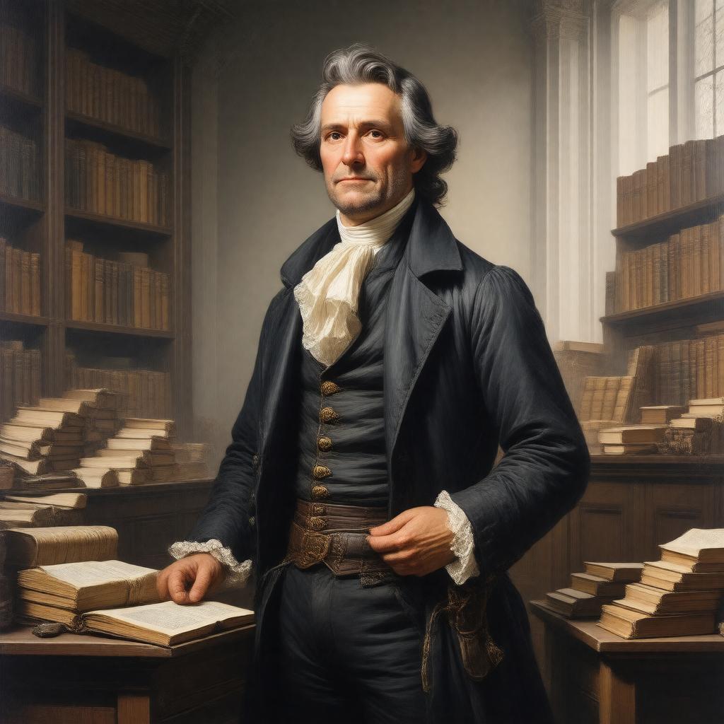 AI-created image of Elhanan Winchester