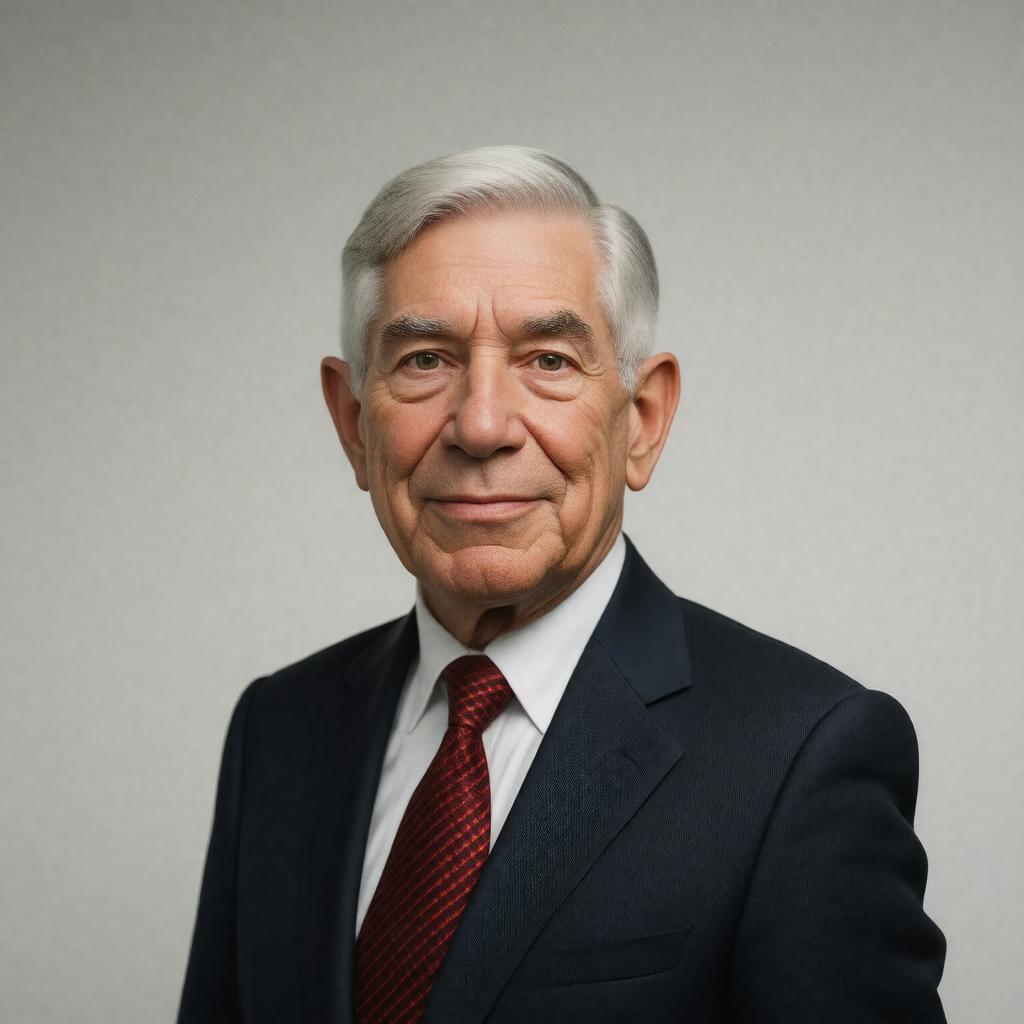 AI-created image of Eli Broad