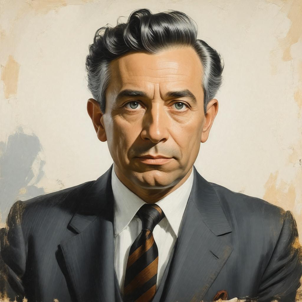 AI-created image of Elia Kazan
