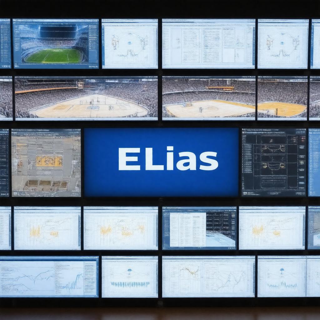 AI-created image of Elias Sports Bureau