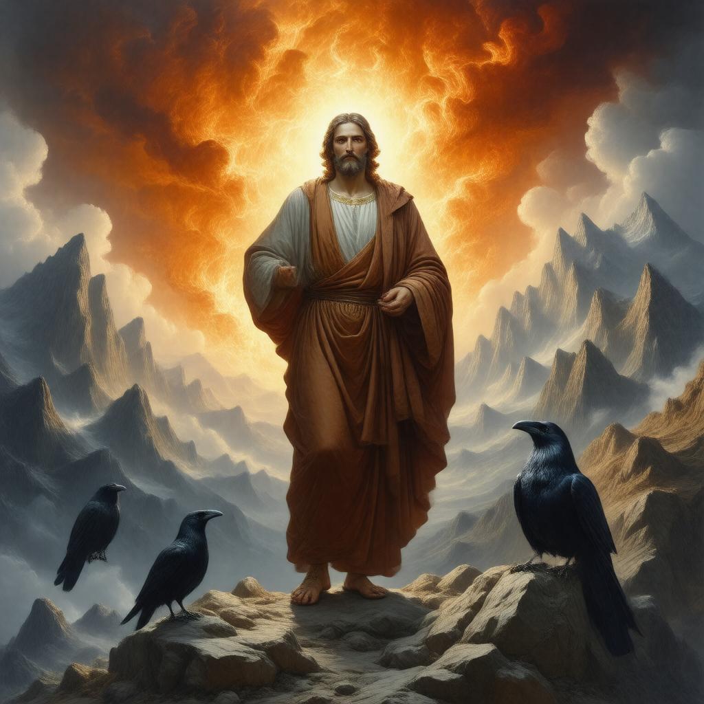 AI-created image of Elijah