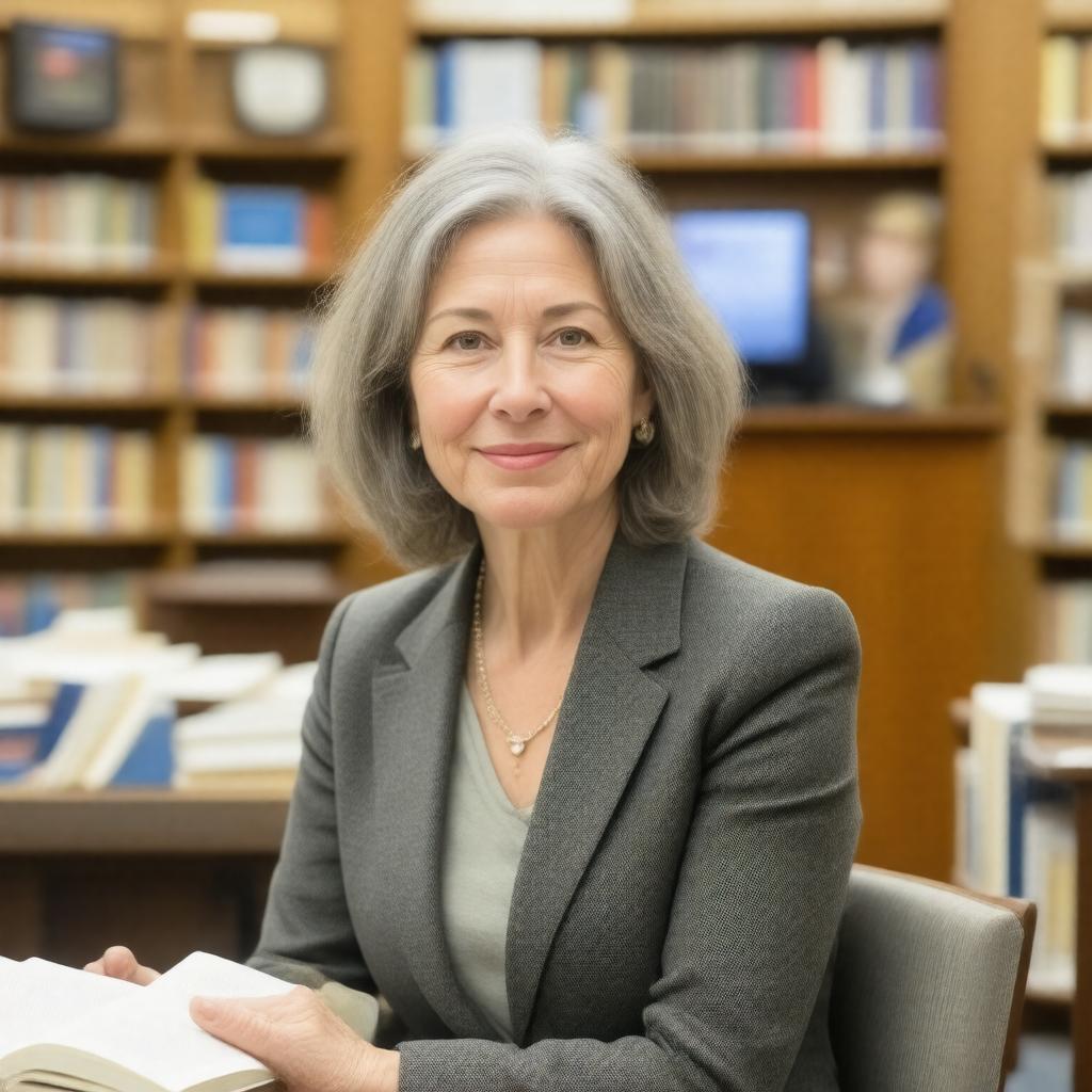 AI-created image of Elisa New