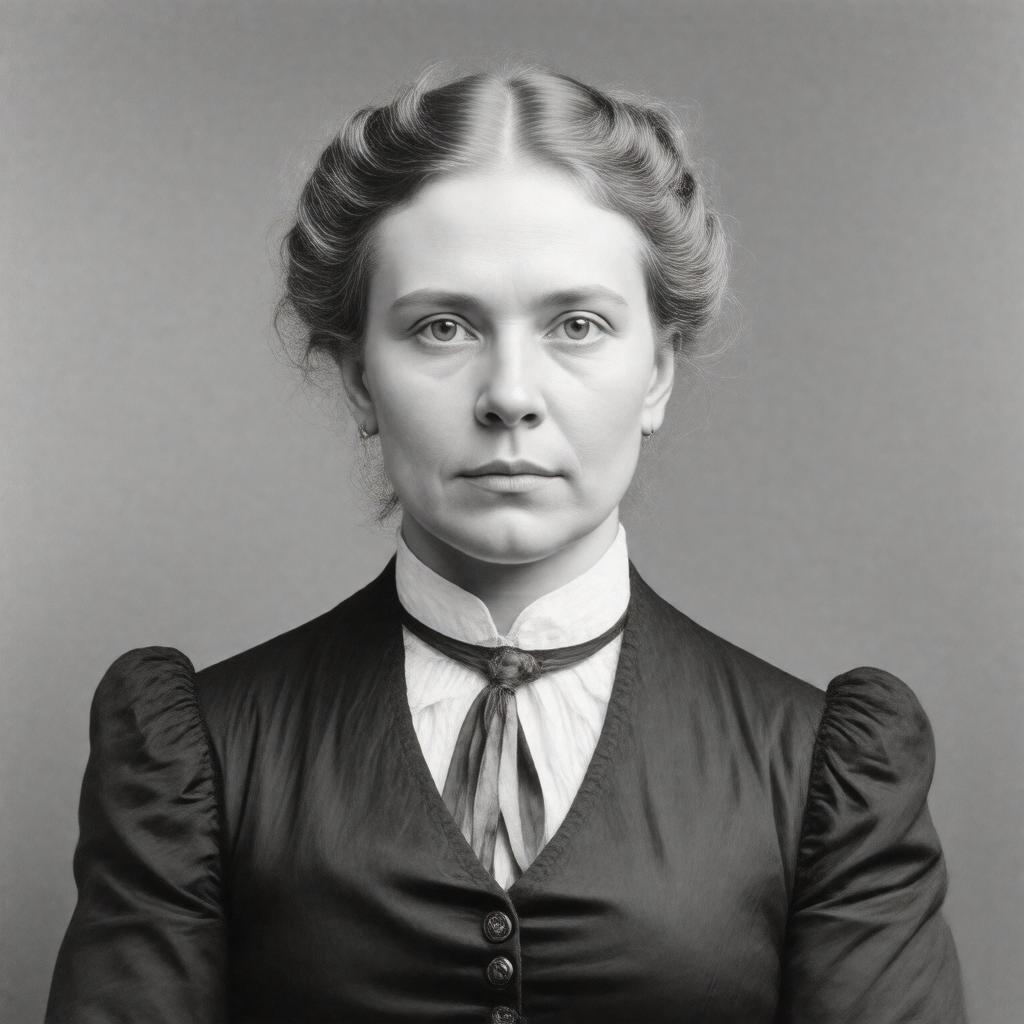 AI-created image of Elisabeth Förster-Nietzsche