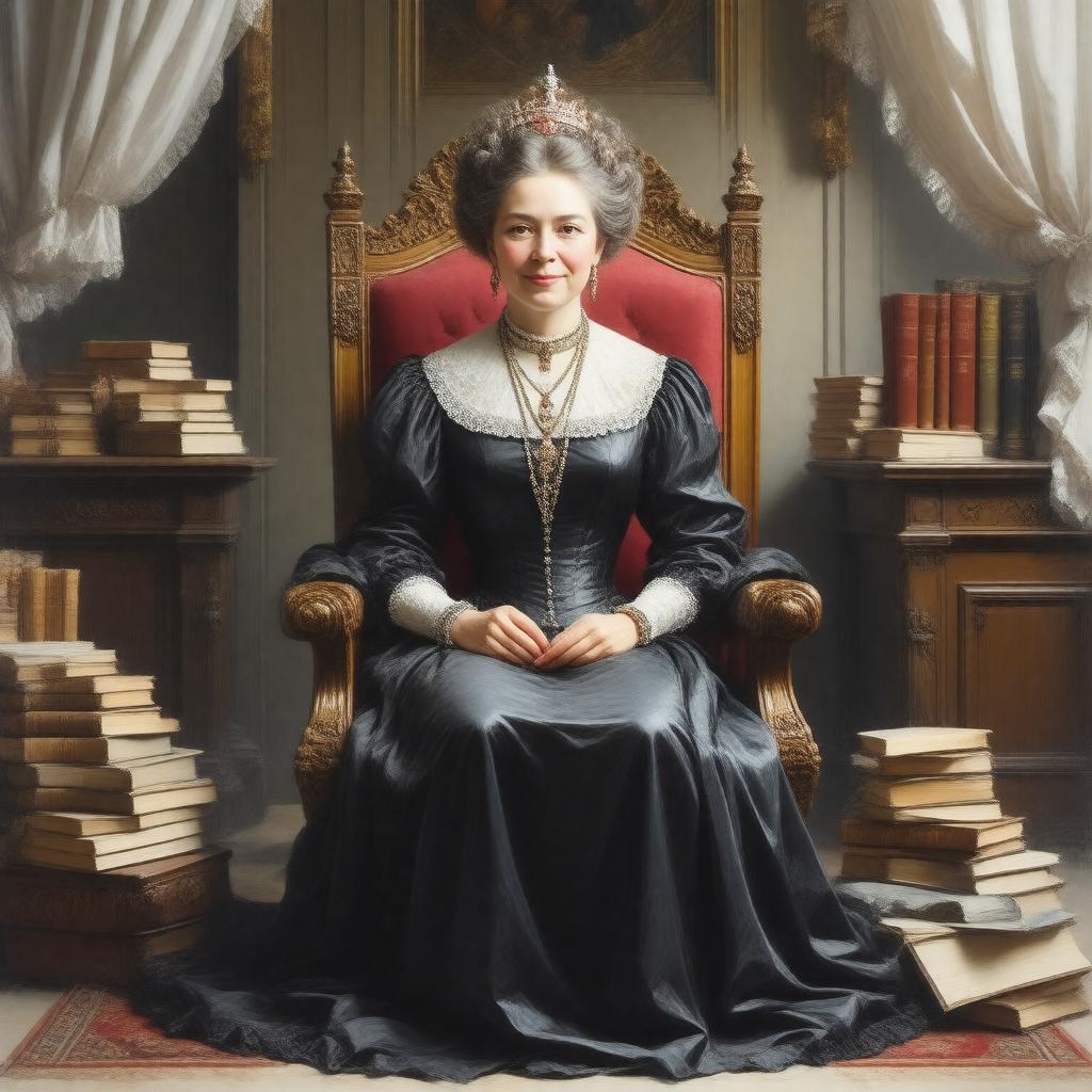 AI-created image of Elisabeth of Wied