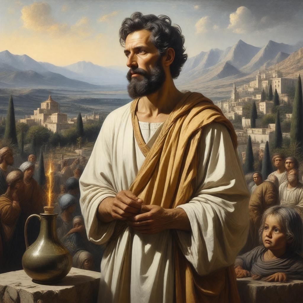 AI-created image of Elisha