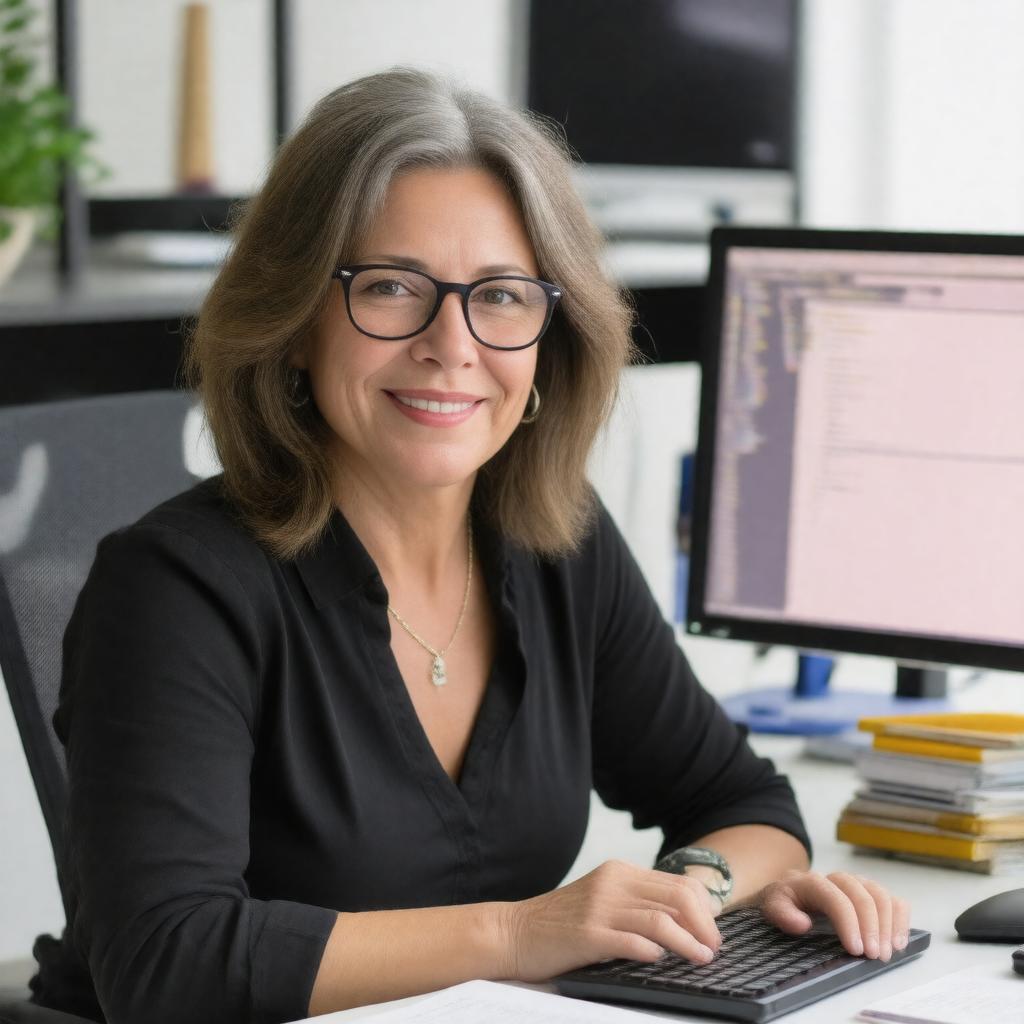 AI-created image of Eliza Brock