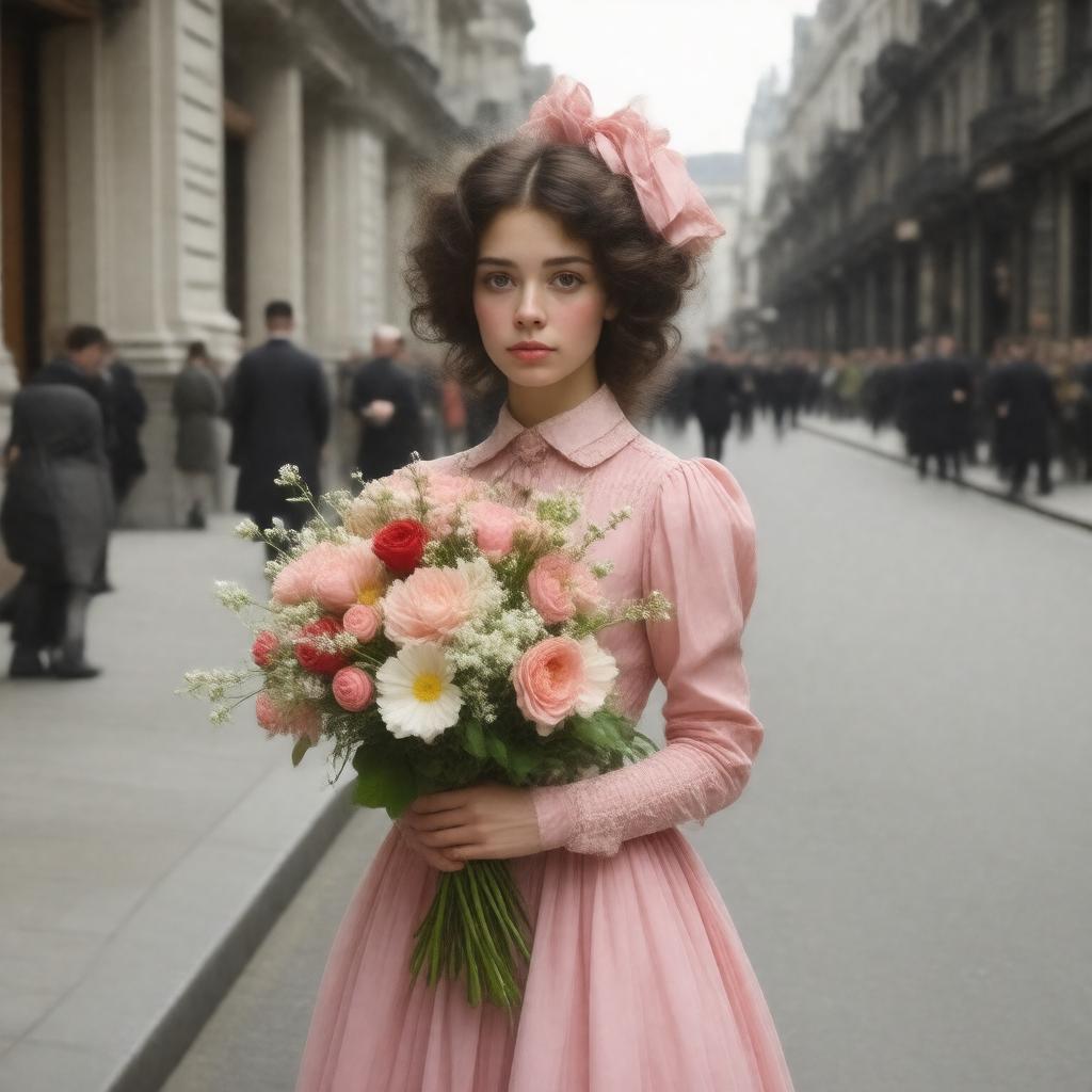 AI-created image of Eliza Doolittle