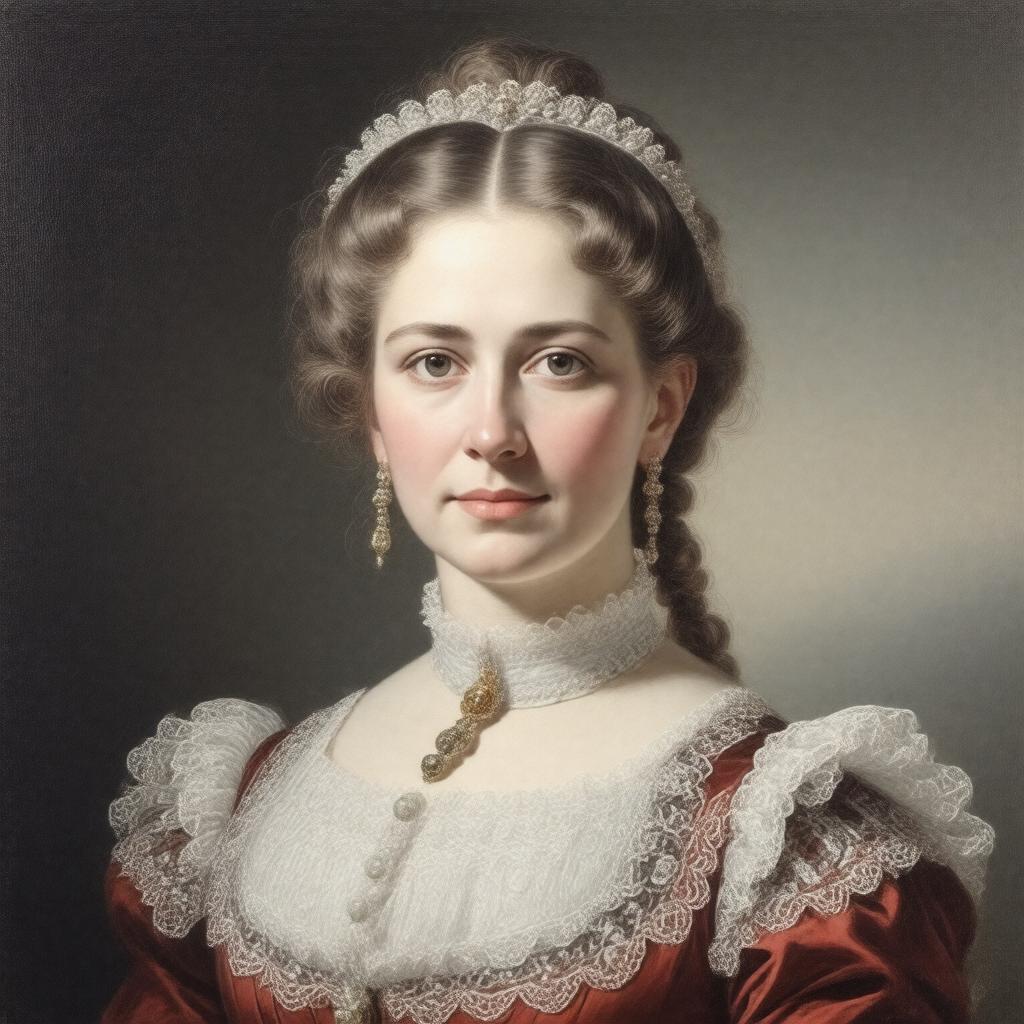 Click to view larger image AI-created image of Eliza Gerry